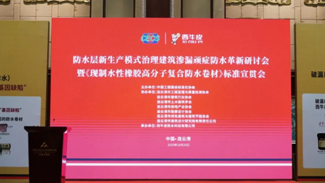 西牛皮現(xiàn)制防水亮相連云港，一套現(xiàn)制防水系統(tǒng)，驚艷一座城！