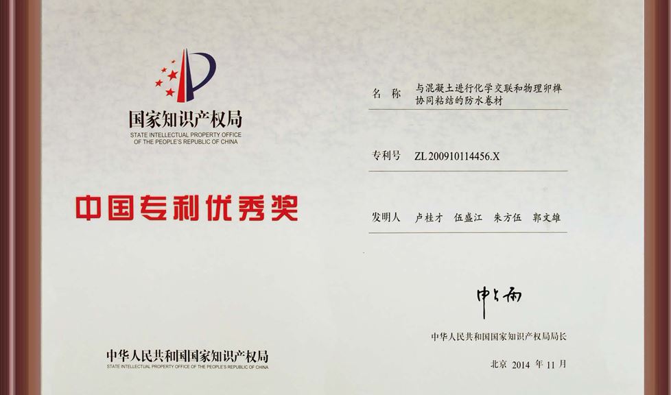 【企業(yè)榮譽(yù)】廣西壯族自治區(qū)黨委書記彭清華為金雨傘頒發(fā)中國專利優(yōu)秀獎(jiǎng)