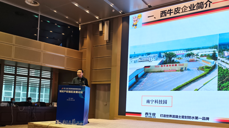  西牛皮分享“國家知識產(chǎn)權(quán)示范企業(yè)”先進管理經(jīng)驗，為推動廣西知識產(chǎn)權(quán)強區(qū)建設(shè)貢獻力量